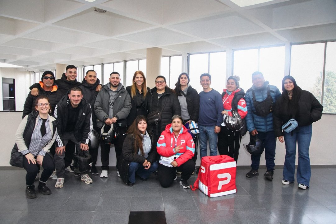 Avellaneda lanzó un programa municipal para repartidores