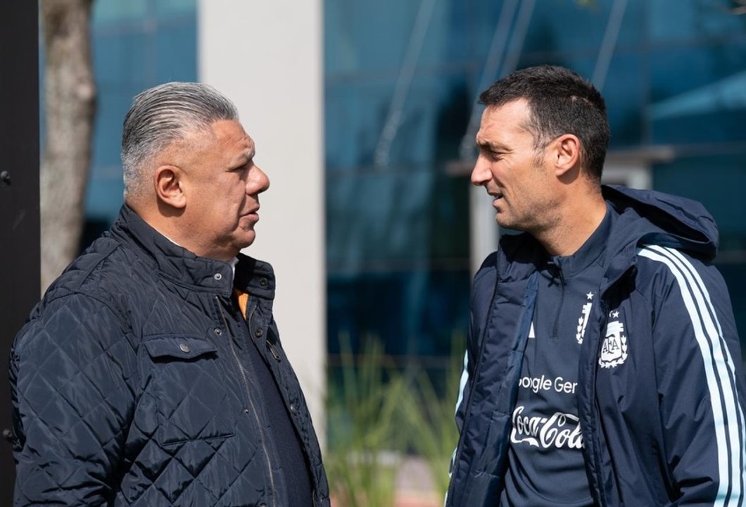 El mensaje de la Selección argentina y del “Chiqui” Tapia a Scaloni por la muerte de su madre